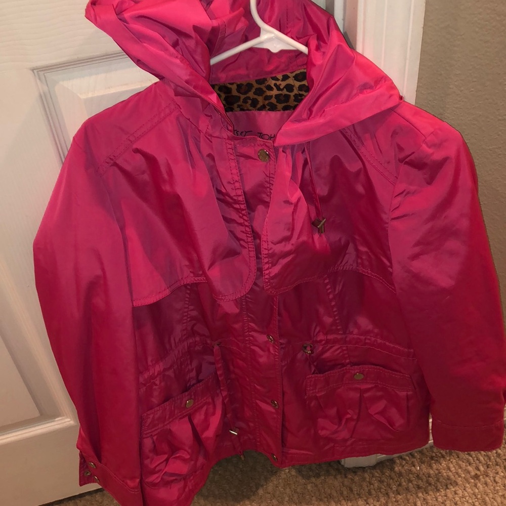 Betsey johnson wind breaker jacket